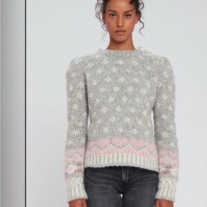 LoveShackFancy Rosie Alpaca Sweater size M